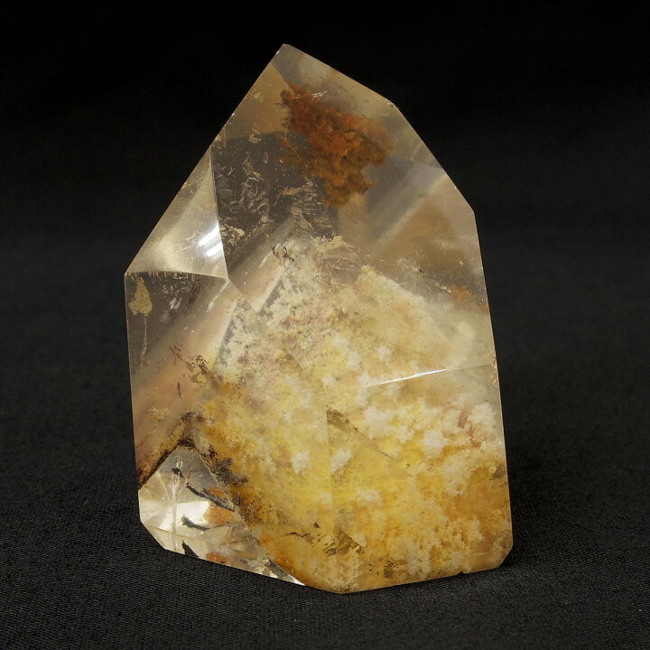 楽天市場】【天然石】ファントム水晶 ポリッシュポイント ブラジル産 A 
