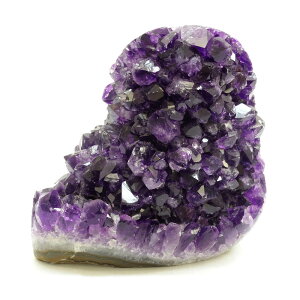 【パワーストーン】アメジスト(紫水晶) 原石 3A クラスター 530g ウルグアイ産【天然石】【アメシスト】