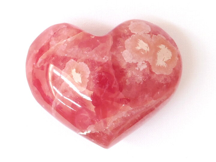楽天市場】【パワーストーン】ロードクロサイト(インカローズ) ハート  