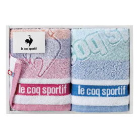 le coq sportif ルコック ビッグロゴ ハンドタオル2P 日本製 繊維 内祝い 結婚内祝い 出産内祝い 景品 結婚祝い 引き出物 香典返し ギフト お返し タオルギフト