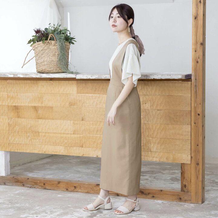 楽天市場】ジャンスカ 通勤服 レディース bow きれいめ タイト  