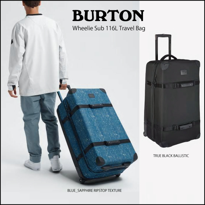 【BURTON bag】バートン バッグ Wheelie Sub 容量：116L Travel Bag  116091ウイールトラベルキャリーバッグ※送料無料 | ビーポイント楽天市場店