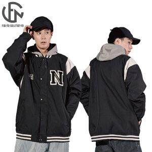 y40%OFFzy24-25zFor No Solution 49 FN-2414 STADIUM JACKETX^WAWPbg@Detachable HOOD Unisex Xm[EFA Xm[{[hEFA XL[EFA BLK black