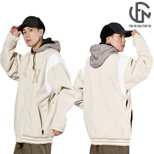 y40%OFFzy24-25zFor No Solution 49 FN-2414 STADIUM JACKETX^WAWPbg@Detachable HOOD Unisex Xm[EFA Xm[{[hEFA XL[EFA L.BEG