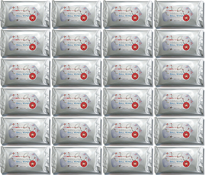ウェットティッシュタイプのクリーナー ABS アブソリュート 【50％OFF】 人気商品の 24個セット ボールワイパー