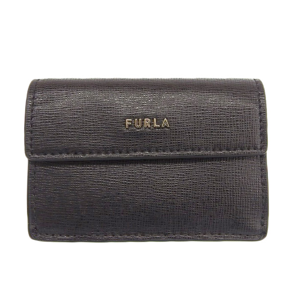 即日発送・新品 FURLA フルラ レザー 三つ折り コンパクト財布