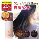 ★4時間限定クーポン配布中 8/4(月)20:00〜★【楽天1位獲得】白髪染め [ 白髪染 泡 ムース ヘアカラー 永久白髪染毛剤…