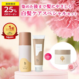 【母の日 早割25%OFF】b.ris ビーリス 白髪染め トリートメント セット 母の日限定 ヘアマスク付き カラーケア ダメージケア 白髪 補修 女性用 ヘアカラー 母の日 ギフト プレゼント 50代 40代 送料無料