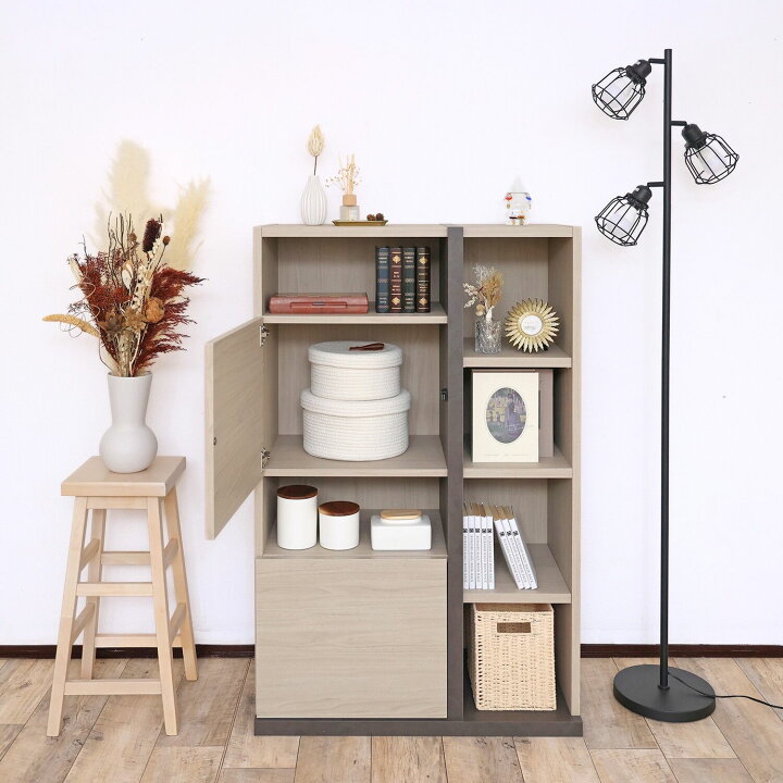 ✨インテリアハウス✨木製家具【キャビネット】書籍棚 ?無料配送?