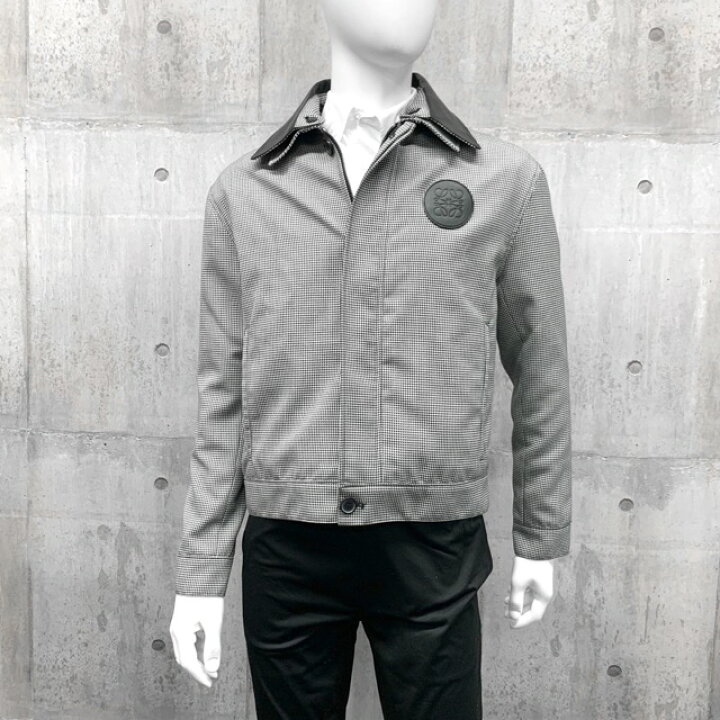 楽天市場】【限定価格】 ロエベ ブルゾン メンズ Black&White 