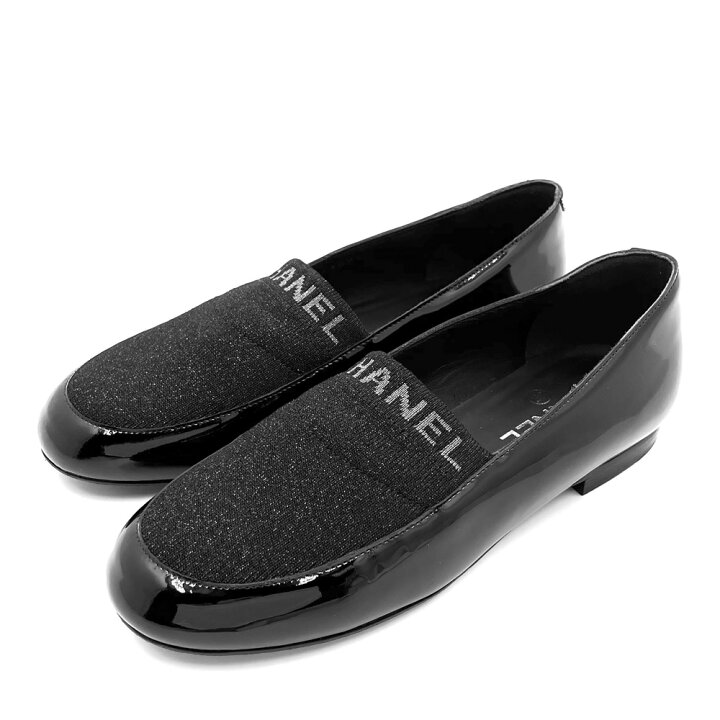 楽天市場】シャネル パンプス レディース ロゴ モカシンローファー  