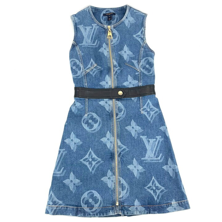 楽天市場】ルイヴィトン ワンピース レディース デニム ノースリーブ  