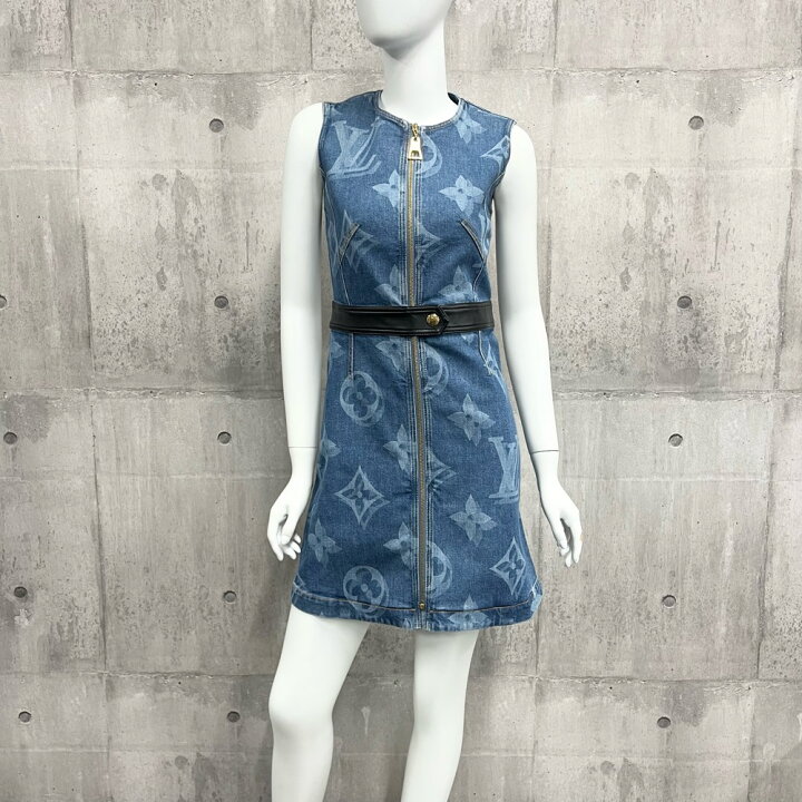 楽天市場】ルイヴィトン ワンピース レディース デニム ノースリーブ  