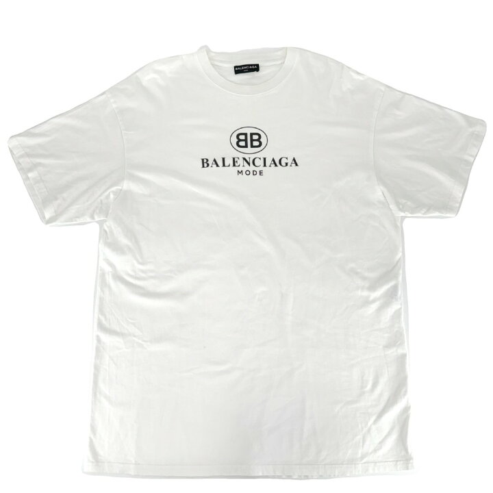 楽天市場】【今だけ特価】 バレンシアガ 半袖Tシャツ メンズ BBロゴ 