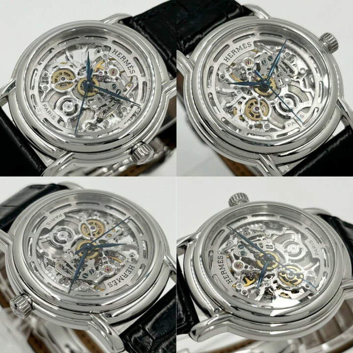 楽天市場】エルメス 腕時計 メンズ セザム スケルトン AT スケルトン  