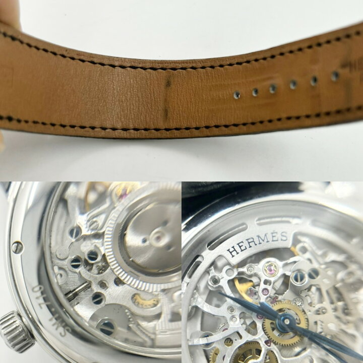 楽天市場】エルメス 腕時計 メンズ セザム スケルトン AT スケルトン  