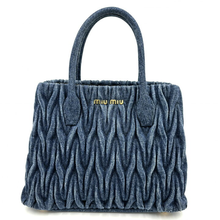 楽天市場】ミュウミュウ ハンドバッグ レディース マテラッセ ロゴ  