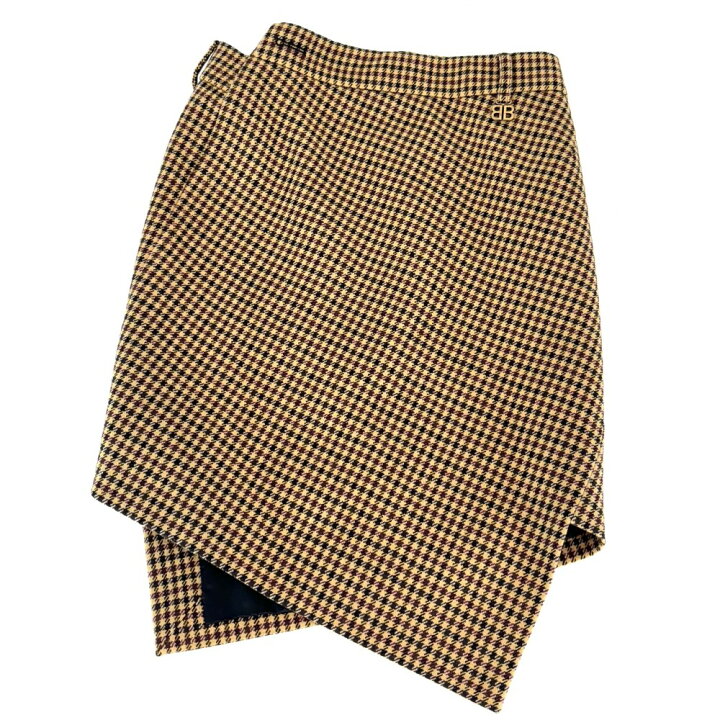 楽天市場】【在庫一掃】 バレンシアガ スカート レディース 千鳥格子  