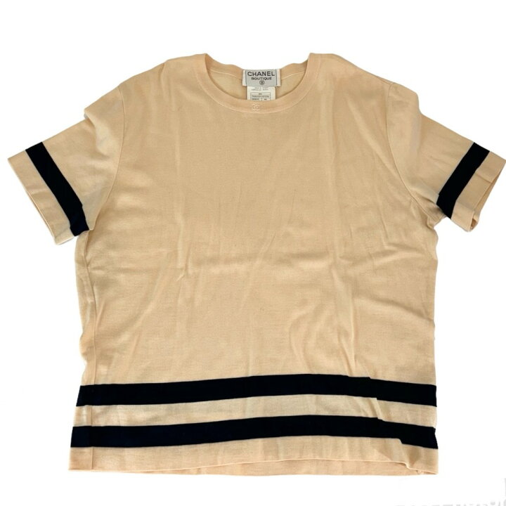 楽天市場】シャネル トップス レディース サマーニット 半袖 ココ  