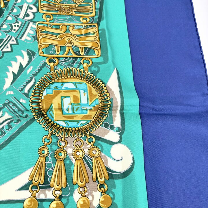 楽天市場】エルメス スカーフ レディース カレ90 MEXIQUE メキシコ  