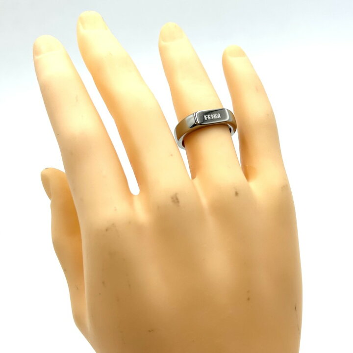 楽天市場】フェンディ 指輪 メンズ リング ロゴ シンプル アクセサリー 