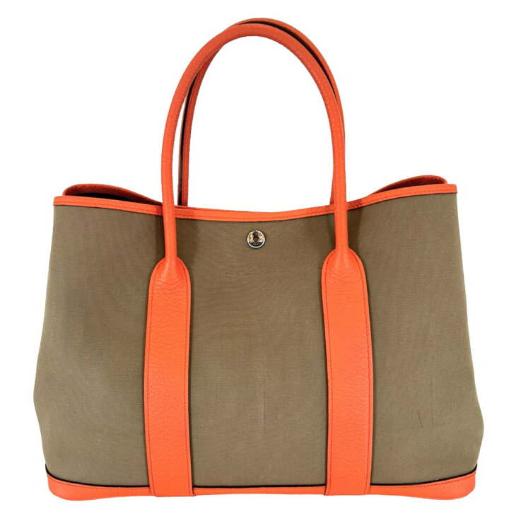HERMES (エルメス) ガーデンパーティPM ハンドバッグ トートバッグ 