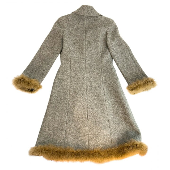 楽天市場】【売り尽くし】 シャネル コート レディース ファー ココ  