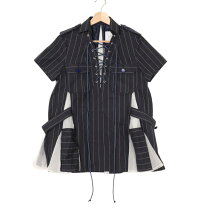 楽天市場】sacai（素材（生地・毛糸）綿・コットン）（ワンピース  