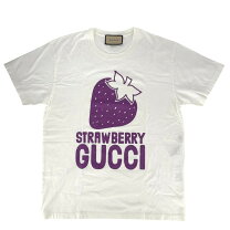 楽天市場】グッチ gucci イチゴ（メンズファッション）の通販 ま*る様 GUCCI グッチストロベリープリント Tシャツ半袖トップス