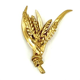 シャネル ブローチ レディース 麦の穂 ココマーク ヴィンテージ アクセサリー モチーフ CHANEL GP 99P ゴールド 約14.7g1999年【中古品】