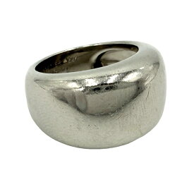【在庫一掃】 カルティエ 指輪 レディース ヌーベルバーグ リング ジュエリー アクセサリー 18金 CARTIER K18ホワイトゴールド 約14.5号 シルバー 約16.0g【中古品】