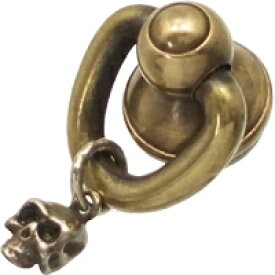 ブラスラスティ"チャーム"スカル ウォレットリング