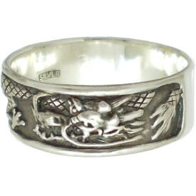 ドラゴン シルバー リング(指輪) 開運