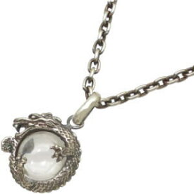 クリスタル & ドラゴン シルバーペンダントトップクォーツ