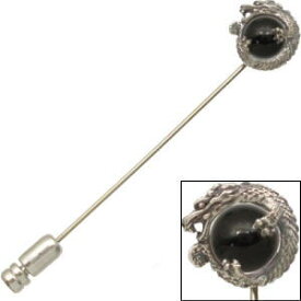 ブラック & ドラゴン シルバーラペルピン