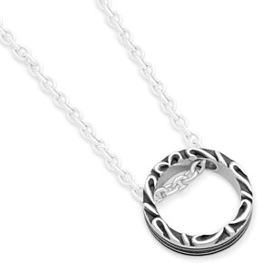 サークルアラベスク シルバーペンダントトップ*FREE STYLE(フリースタイル)