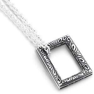 フレーム シルバーペンダントトップ*FREE STYLE(フリースタイル)