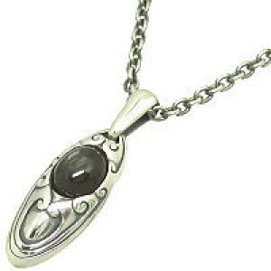 ブラックスターストーン シルバーペンダントトップ*FREE STYLE(フリースタイル)