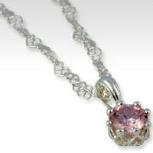 ハートクラウンピンクCZストーン シルバーペンダントトップ*FREE STYLE(フリースタイル)