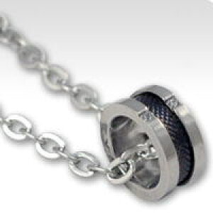 ブラックメッシュCZストーンステンレスペンダントトップ*FREE STYLE(フリースタイル)Stainless