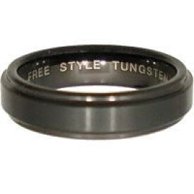 ブラックマッドタングステンリング(指輪)*FREE STYLE(フリースタイル)Tungsten