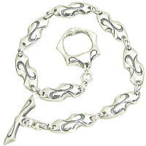 スウォッシュデザイン シルバーブレスレット*FREE STYLE(フリースタイル)