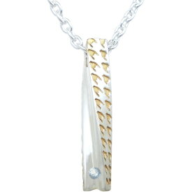 (12月)タンザナイト ゴールドコート チドリ (千鳥格子) ツイスト シルバー ペンダント トップ*SWANKY(スワンキー)誕生石