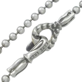 【16-20in在庫あり】ロンワンズ(LONE ONES) 16-28in スモールメイティングフライトフック シルバーボールチェーンネックレス