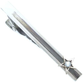 (3月)アクアマリン タイニー スター シルバー925 ネクタイピン 誕生石