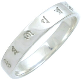 ホワイト 六字大明呪 梵字 シルバーリング（指輪）六字真言 お守り