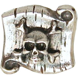 ラスティ スカル"パイレーツゼロ" シルバーピンズ ビンバッジ