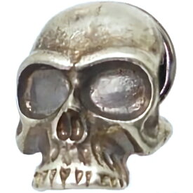 ラスティ"ゼロ"スカル シルバーピンバッヂ ビンバッジ