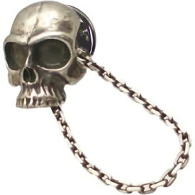 ラスティ スカル シルバーピンズ ビンバッジ