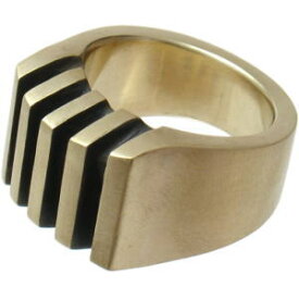 螺旋階段ブラスリング（指輪） *sou designs(ソウデザインズ)